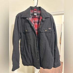 Men’s Dickies flannel lined canvas work jacket